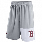 Men's Boston Red Sox Nike Gray Dry Fly Shorts,baseball caps,new era cap wholesale,wholesale hats